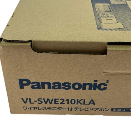  Panasonic パナソニック ワイヤレスモニター付きテレビドアホン VL-SWE210KLA