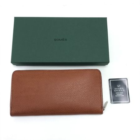  Somes Saddle ソメスサドル ラウンドファスナー財布 ギャロップ GL-01-BR ブラウン