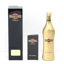 $$ MARTINI ヴェルモット  GOLD DOLCE&GABBANA コラボ 750ml 17度 箱付 Sランク 未開栓