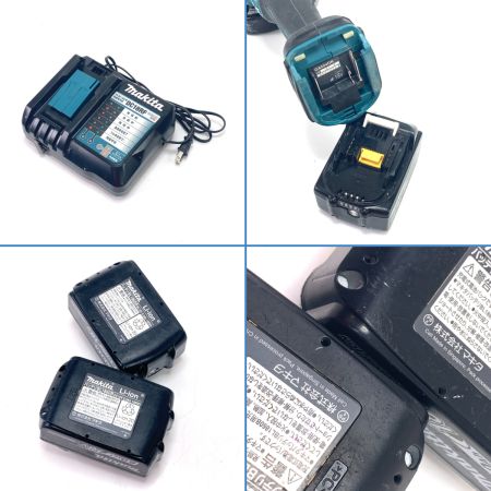  Makita マキタ  充電式ディスクグラインダ GA504DRGXN 18V 6.0Ah 動作確認済 ブルー