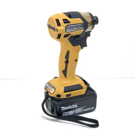 Makita マキタ  LXT20周年記念カラー 充電式 インパクトドライバ TD173DGXPY 18V 6.0Ah プレミアムイエロー