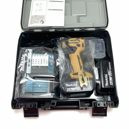  Makita マキタ  LXT20周年記念カラー 充電式 インパクトドライバ TD173DGXPY 18V 6.0Ah プレミアムイエロー