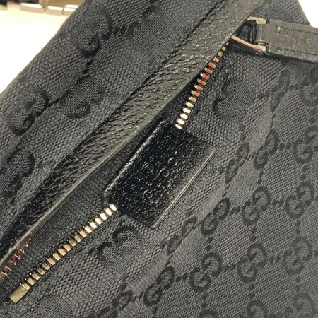  GUCCI グッチ ウエストポーチ ボディバッグ 28566 ブラック