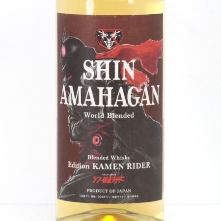 【北海道内限定発送】 長浜蒸溜所 ワールドモルト ウィスキー シン・仮面ライダーコラボ 700ml 47度 箱付 未開栓