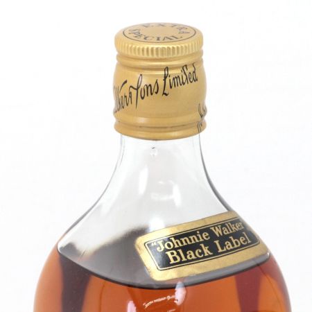  Johnnie Walker ジョニーウォーカー スコッチウイスキー ブラックラベル 750ml 43度 未開栓