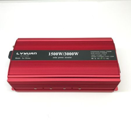  LVYUAN インバーター 動作未確認 DX-GAX1500W レッド