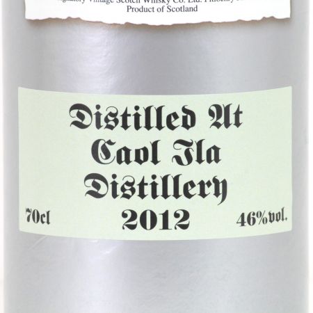  CAOL ILA Islayシングルモルトウイスキー Vintage2012 700ml 46度 筒ケース付 未開栓