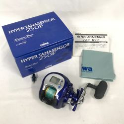 $$ DAIWA ダイワ ハイパータナセンサー 250F 程度B 箱・取説付 釣り用品 リール 両軸リール 00614780 Bランク