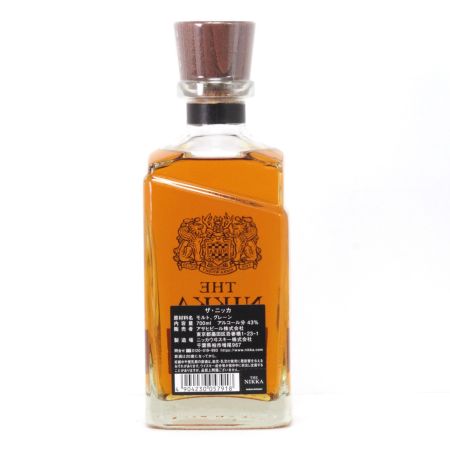 【北海道内限定発送】 NIKKA ニッカウヰスキー THE NIKKA プレミアムブレンデッドウイスキー Tailored 700ml 43度 ギフトBOX付 未開栓