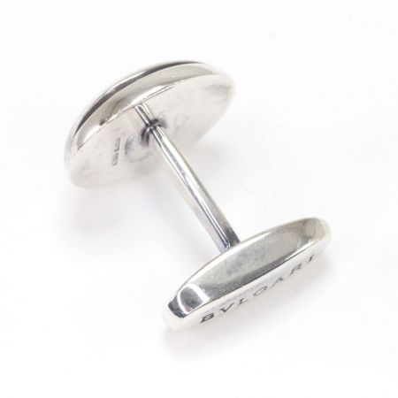  BVLGARI ブルガリ カフス SILVER925 ロゴ文字オーバル型