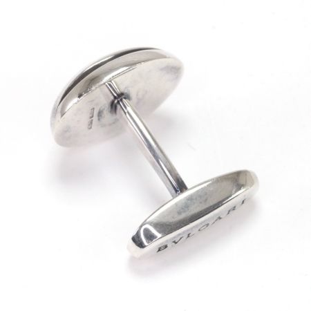  BVLGARI ブルガリ カフス SILVER925 ロゴ文字オーバル型