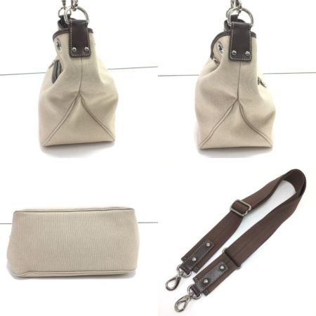  BURBERRY バーバリー ショルダーバッグ ハンドタイプストラップ欠品 ベージュ