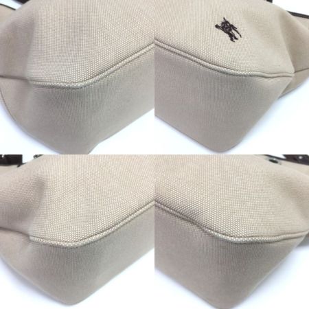  BURBERRY バーバリー ショルダーバッグ ハンドタイプストラップ欠品 ベージュ