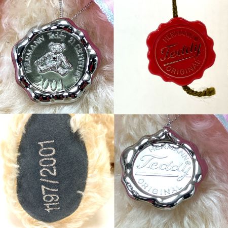   HERMANN ハーマン ミレニアム Platinum Teddy プラチナテディベア 1197/2001