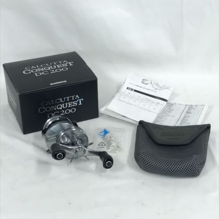  SHIMANO シマノ 19カルカッタコンクエストDC 200 キズ有 釣り用品 リール ベイトリール 03978