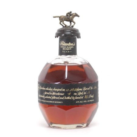  Blanton's シングルバレル バーボンウイスキー 40度 750ml 未開栓
