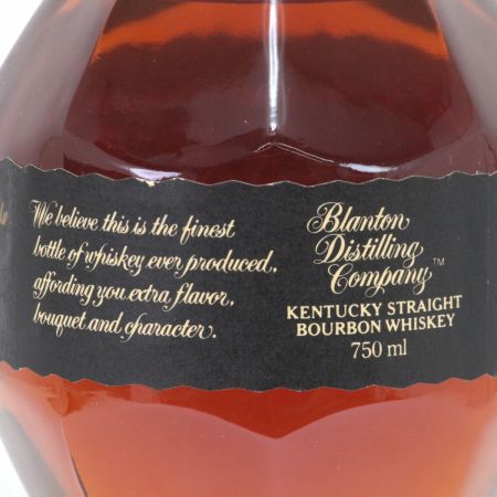  Blanton's シングルバレル バーボンウイスキー 40度 750ml 未開栓