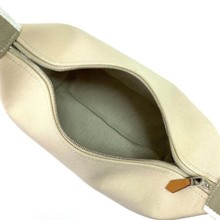  HERMES エルメス ブリッド ア ブラックPM アクセサリーポーチ ベージュ