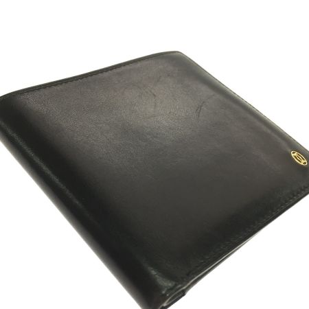  Cartier カルティエ  2つ折り財布 パシャ レザー ブラック