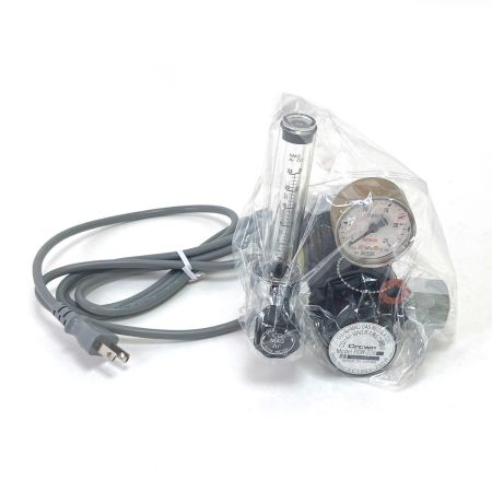 YUTAKA ユタカ  Crown ヒーター付圧力調整器 流量計付き調整器 FCR-226