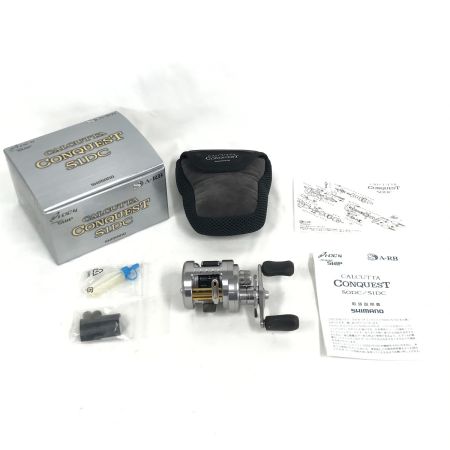  SHIMANO シマノ 11カルカッタコンクエスト 51DC 程度B 箱付 傷汚れ有 釣り用品 リール ベイトリール 02702