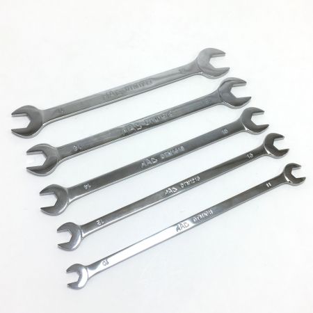  MAC TOOLS マック  両口スパナ 5本セット DTM1719/1618/1415/1213/1011