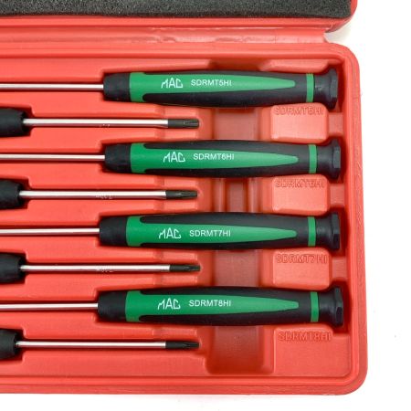  MAC TOOLS マック マキシマイザー タンバープルーフ トルクス精密ドライバー 8pc.セット SSTM8IB