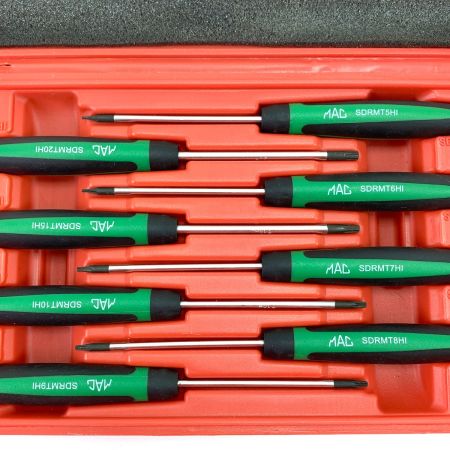  MAC TOOLS マック マキシマイザー タンバープルーフ トルクス精密ドライバー 8pc.セット SSTM8IB