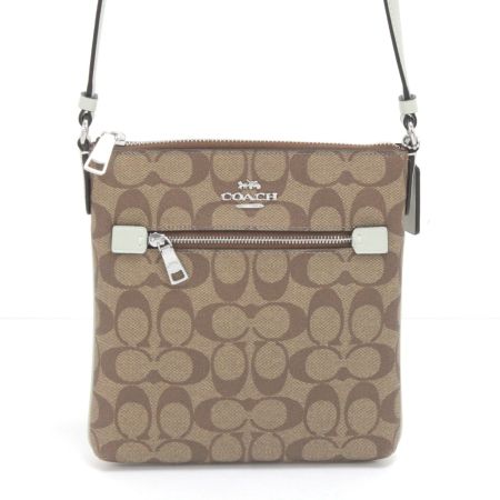 COACH コーチ シグネチャー ミニ ローアン ファイル バッグ CF340