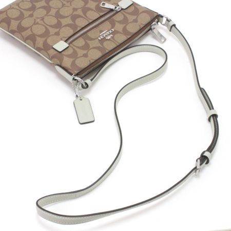  COACH コーチ シグネチャー ミニ ローアン ファイル バッグ CF340