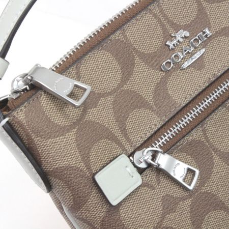  COACH コーチ シグネチャー ミニ ローアン ファイル バッグ CF340