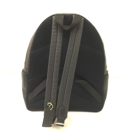  COACH コーチ バックパック シグネチャー PVC CZ176 ブラックｘブラウン