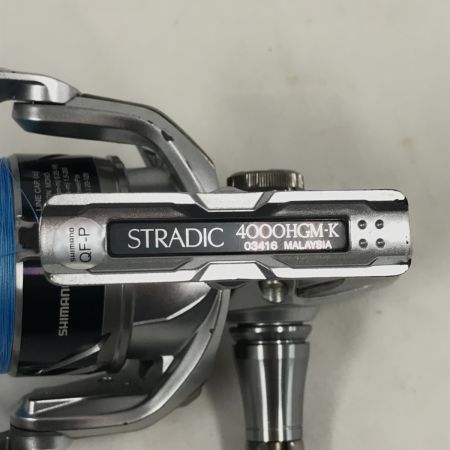  SHIMANO シマノ 15ストラディック 4000HGM-K キズ有 釣り用品 リール スピニングリール 03416