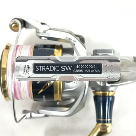  SHIMANO シマノ 18ストラディックSW 4000XG 傷汚れ有 釣り用品 リール スピニングリール 03895
