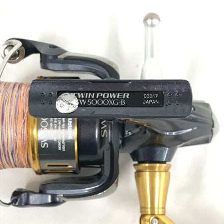  SHIMANO シマノ 15ツインパワー SW5000XG 傷汚れ有 釣り用品 リール スピニングリール 03317