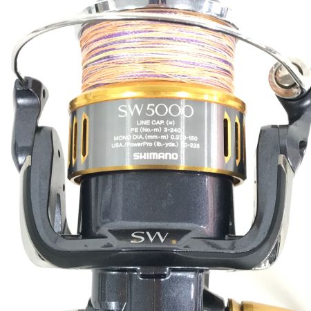  SHIMANO シマノ 15ツインパワー SW5000XG 傷汚れ有 釣り用品 リール スピニングリール 03317