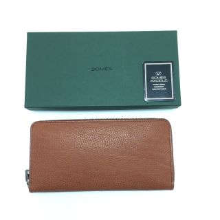 Somes Saddle ソメスサドル ラウンドジップ長財布 ギャロップ GL-01BR キャメル Somes Saddle ソメスサドル ラウンドジップ長財布 ギャロップ GL-01BR