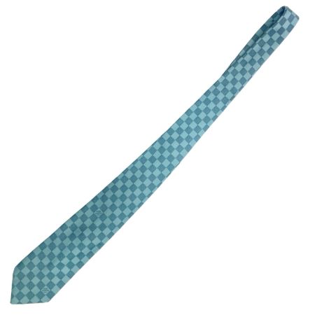  LOUIS VUITTON ルイヴィトン ネクタイ シルク100%  スカイブルー
