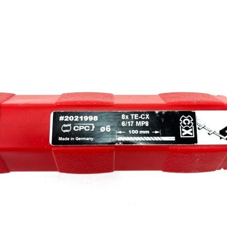 Hilti ヒルティ ドリルビット TE-CX 6/17 MP8 マルチパック 8本入り 2021998 中身未使用