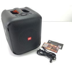 $$ JBL ジェー・ビー・エル スピーカー スタートガイド・ACケ-ブル付き POWERFUL BASS BOOST PARTYBOX ENCORE ESSENTIAL Bランク