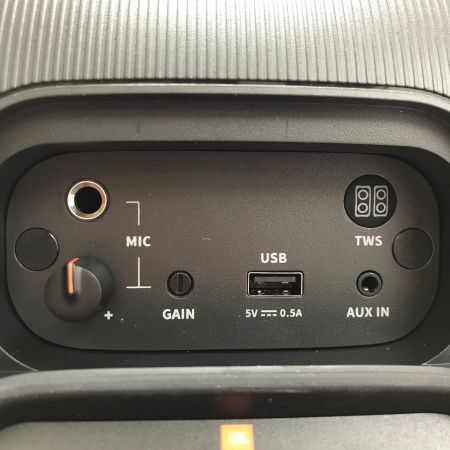  JBL ジェー・ビー・エル スピーカー スタートガイド・ACケ-ブル付き POWERFUL BASS BOOST PARTYBOX ENCORE ESSENTIAL