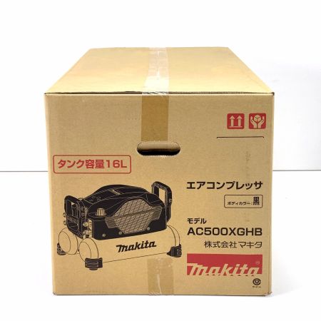  Makita マキタ  エアコンプレッサ AC500XGHB ブラック
