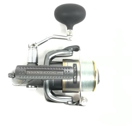  SHIMANO シマノ 02ツインパワー 4000HG ゴリ感有 替スプール付 釣り用品 リール スピニングリール SC83H
