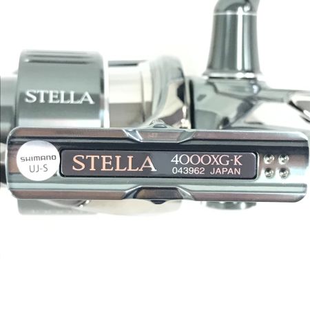  SHIMANO シマノ 22ステラ4000XG 程度A 釣り用品 リール スピニングリール 043962