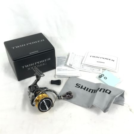  SHIMANO シマノ スピニングリール ツインパワー 3000MHG リブレ フォルテシモ ハンドルノブ、箱付 04143