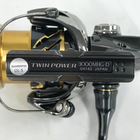  SHIMANO シマノ スピニングリール ツインパワー 3000MHG リブレ フォルテシモ ハンドルノブ、箱付 04143