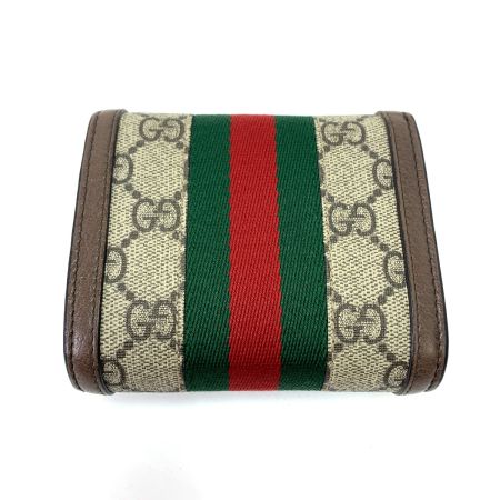  GUCCI グッチ GGマーモント 2つ折り財布 598662 ブラウン