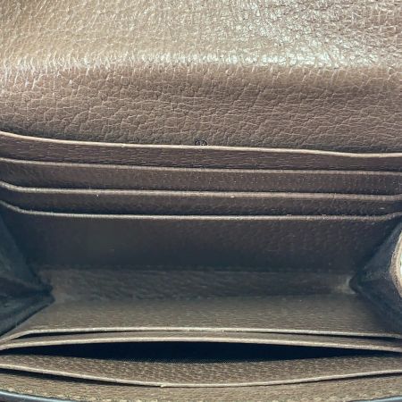  GUCCI グッチ GGマーモント 2つ折り財布 598662 ブラウン