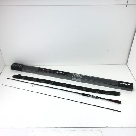  SHIMANO シマノ ルアーロッド セフィア エクスチューン S808L+ キズ有 程度B 袋付 釣り用品 ロッド 38769