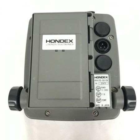  HONDEX 魚群探知機 PS-501CN ケースカバー、乾電池、保証書欠品 20975